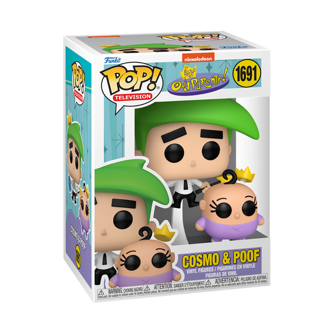 Funko Pop! Television - Cosmo & Poof #1691 (Fairly OddParents)