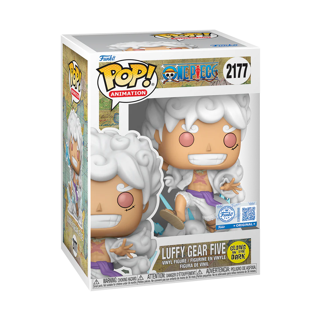 Funko Pop! One Piece – Luffy Gear Five (Glow)