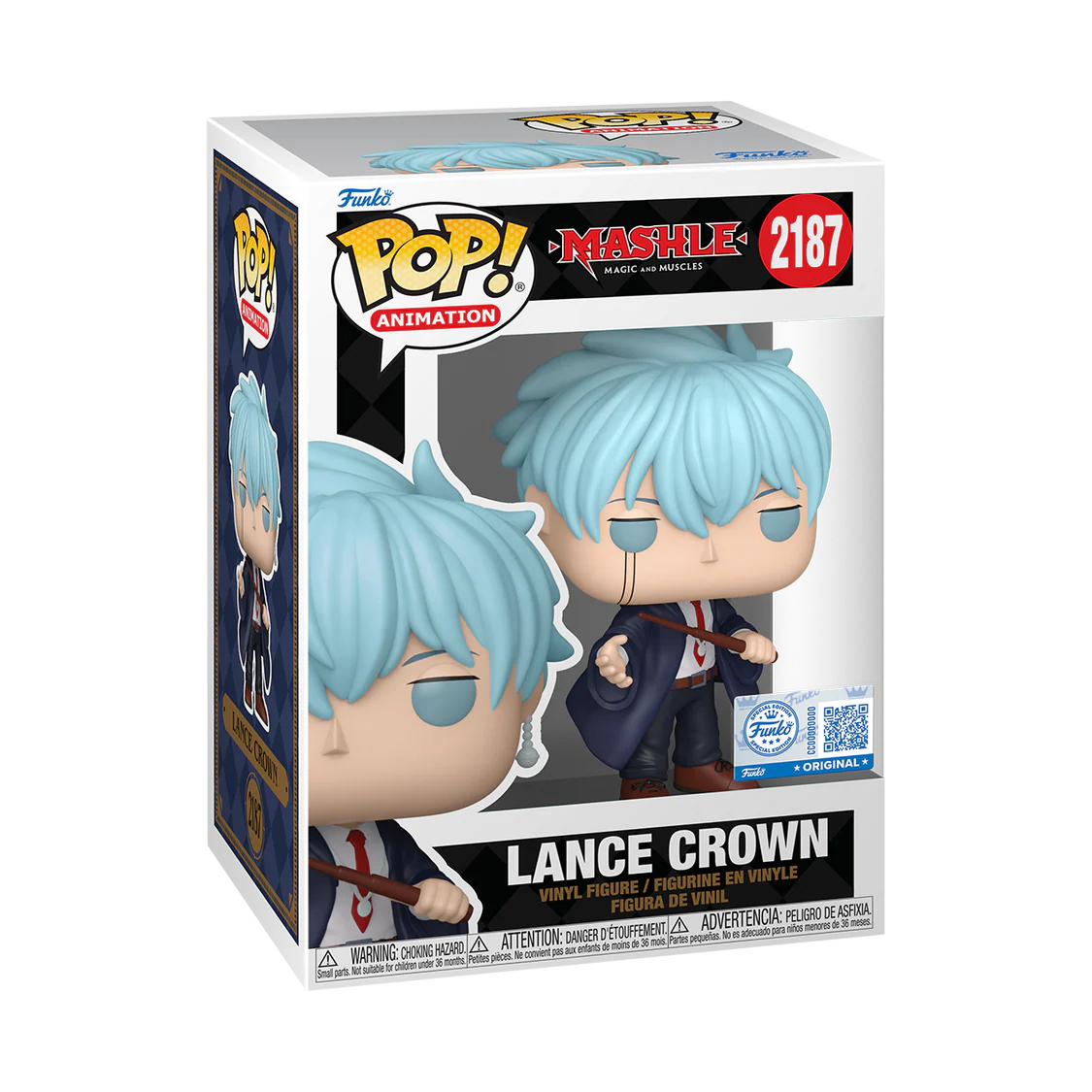 Funko Pop! Animation: Mashle Lance Crown #2187 (Funko Shop Exclusive)