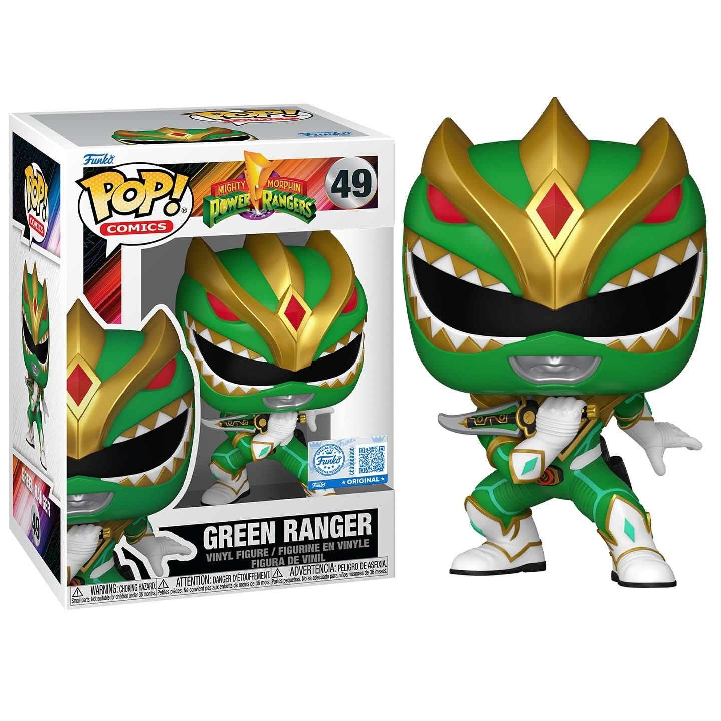 Funko Pop! Comics - Green Ranger #49