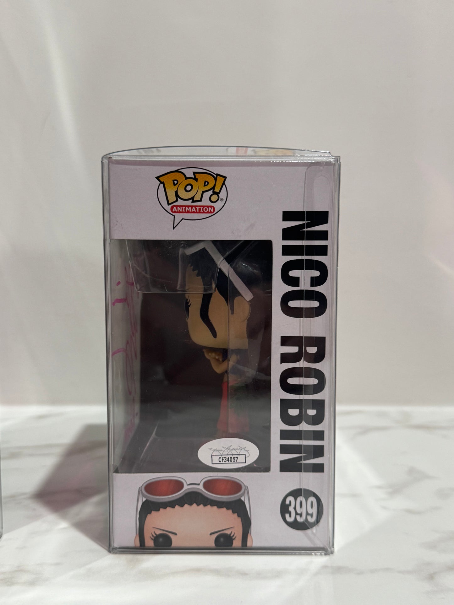 Funko Pop! Animation – One Piece: Nico Robin (#399) Signed by Stephanie Young (COA)