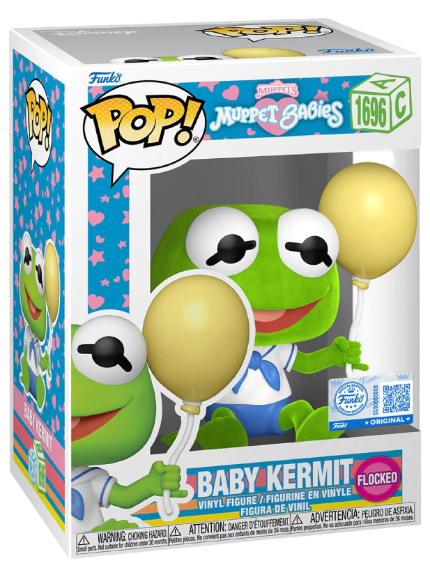 Funko Pop! Muppet Babies – Baby Kermit (Flocked)