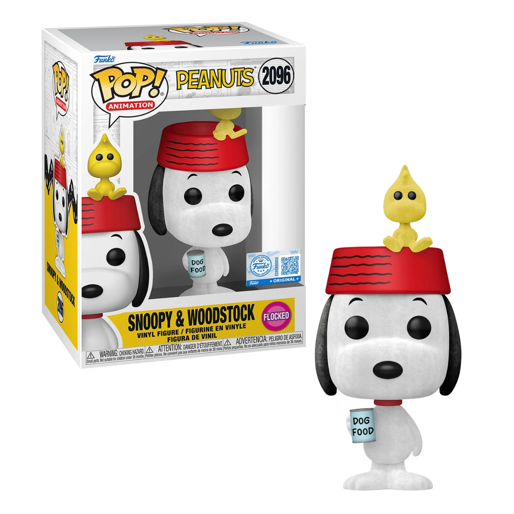 Snoopy & Woodstock (Flocked #2096) – Peanuts