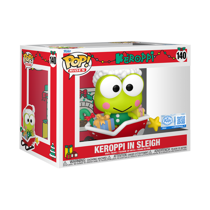 Keroppi in Sleigh (Pop Ride #140) – Sanrio
