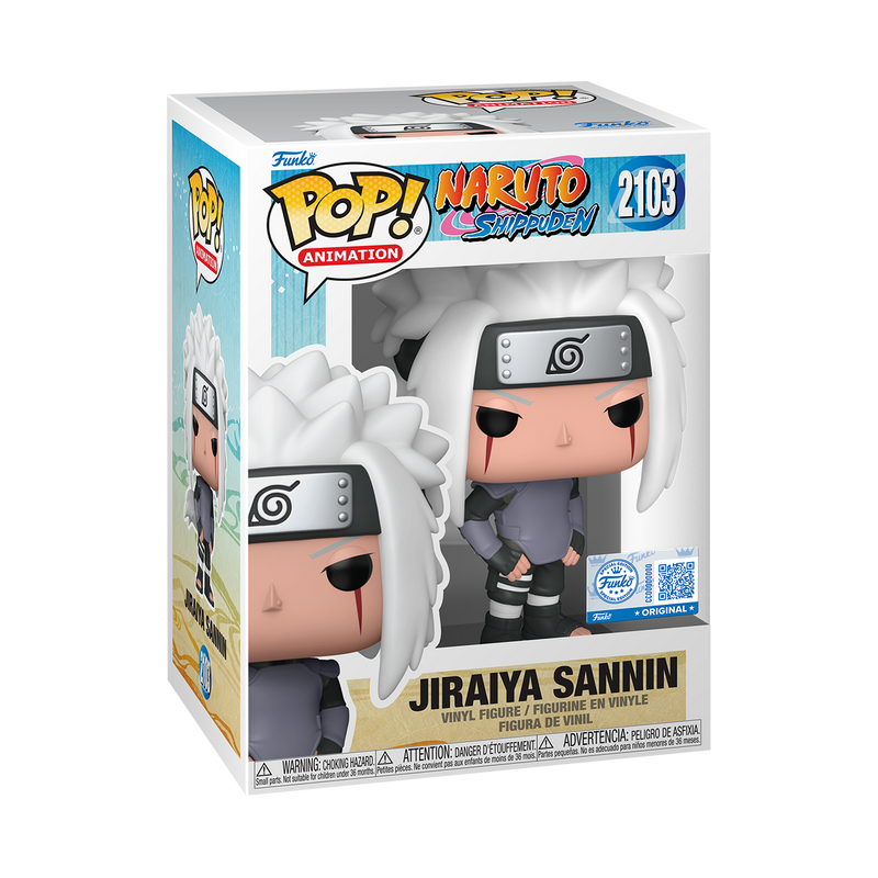 Funko Pop! Animation: Naruto Shippuden – Jiraiya Sannin (Chalice Collectibles Exclusive)