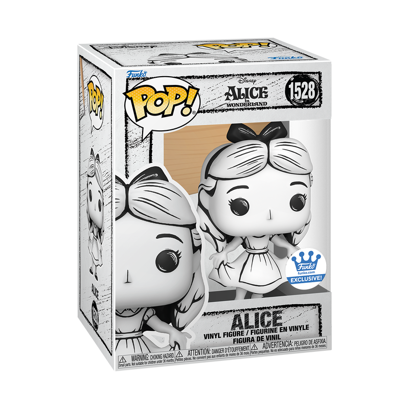 Funko Pop! Disney - Alice (Black & White) #1528 (Funko Exclusive)