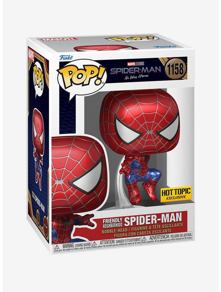 Funko Pop! Marvel - Friendly Neighborhood Spider-Man #1158 (Hot Topic Exclusive)