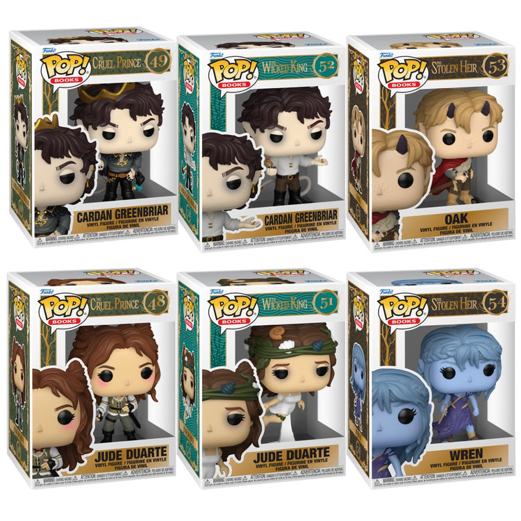 Funko Pop! Books: The Folk of the Air - 6 Pop Bundle
