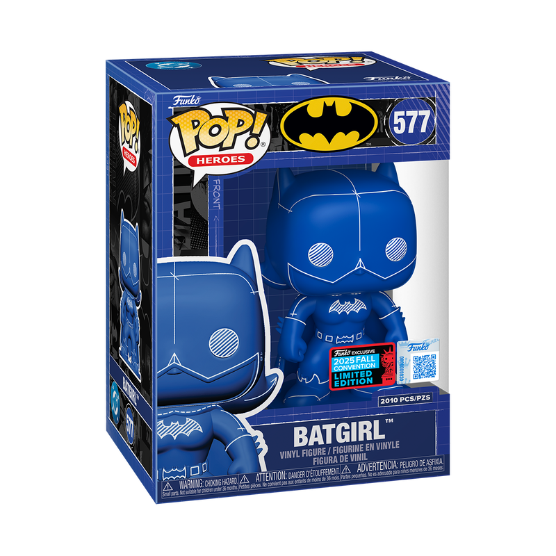 Funko Pop! Batgirl (Blueprint Deco Le 2010 PCS NYCC) #577 damaged box