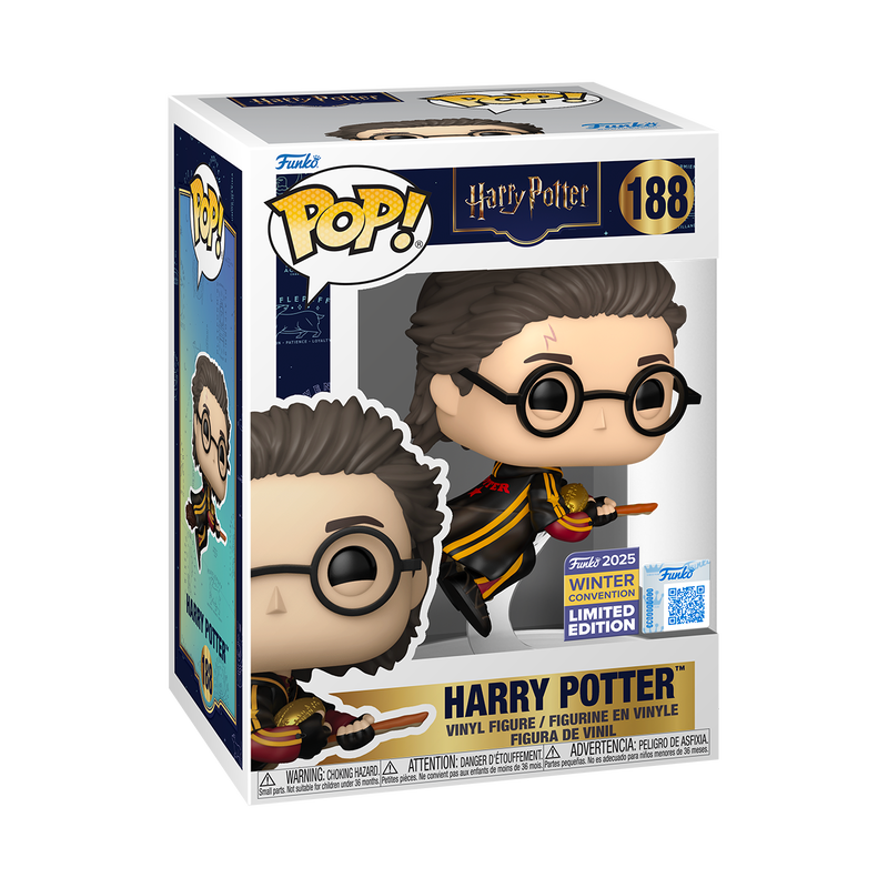 Funko Pop! Harry Potter: Harry Potter (Quidditch) #188