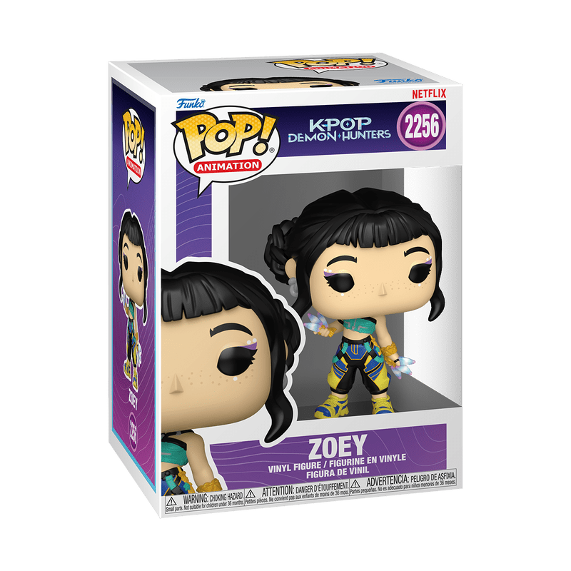 Funko Pop! KPOP Demon Hunters – Zoey 2256 - POPÉLITE inc.FunkoPOPÉLITE inc.Funko Pop! KPOP Demon Hunters – Zoey 2256