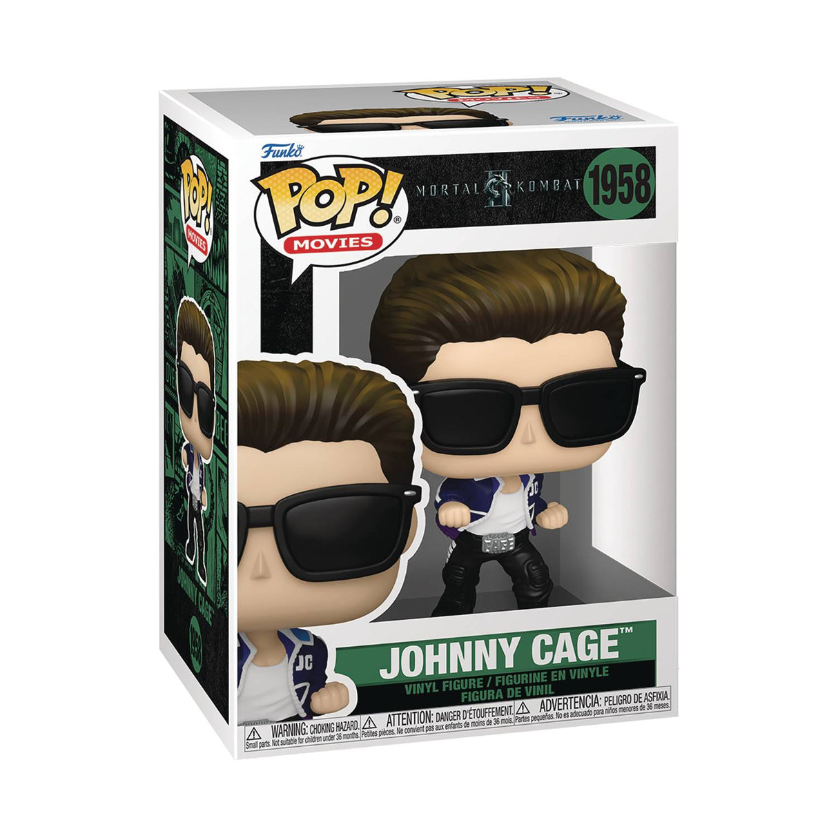 [Précommande] Funko Pop! Movies: Mortal Kombat - Johnny Cage #1958