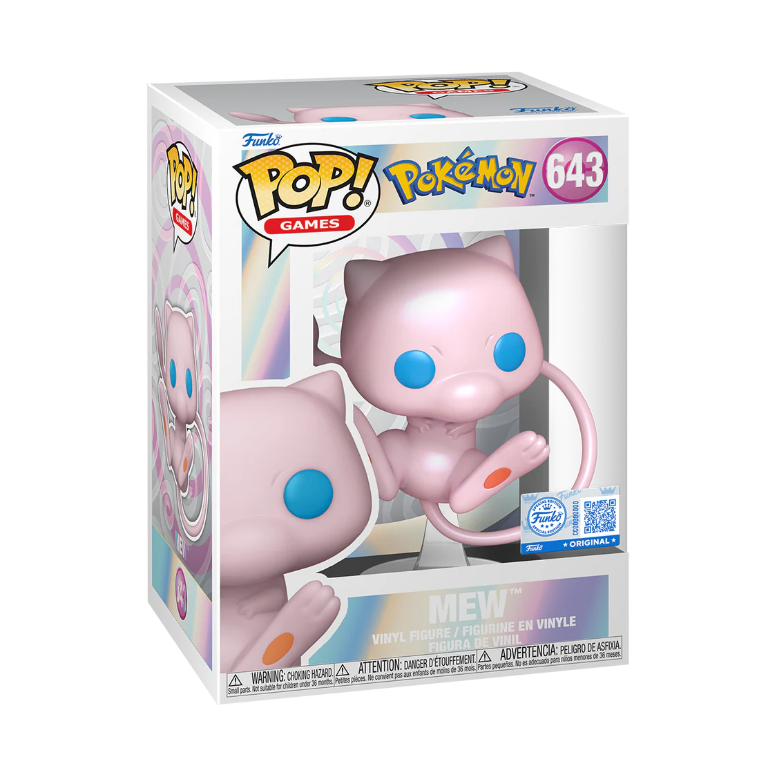 Funko Pop! Pokémon – Mew (Pearlescent)