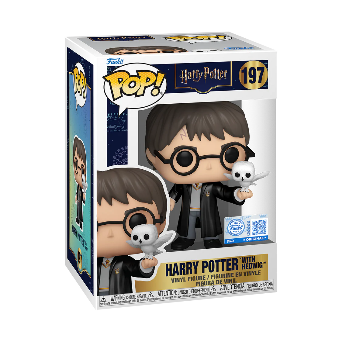 Funko Pop! Harry Potter – Harry with Hedwig (Walmart Exclusive)