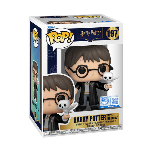 Funko Pop! Harry Potter – Harry with Hedwig (Walmart Exclusive)