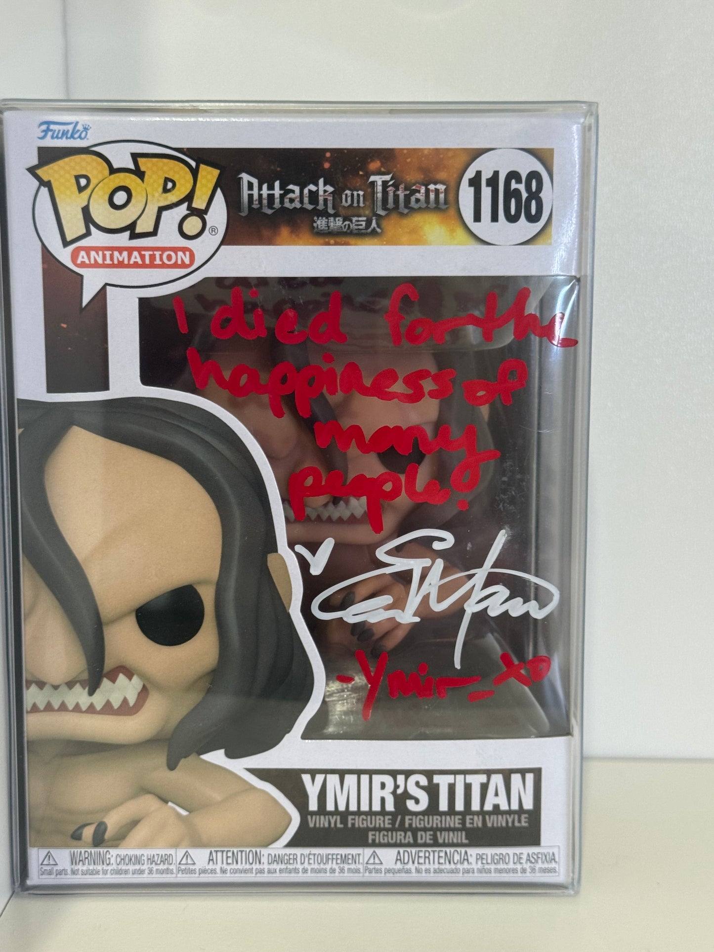 Ymir’s Titan (#1168) – Signed & Inscribed by Elizabeth Maxwell (JSA Certified