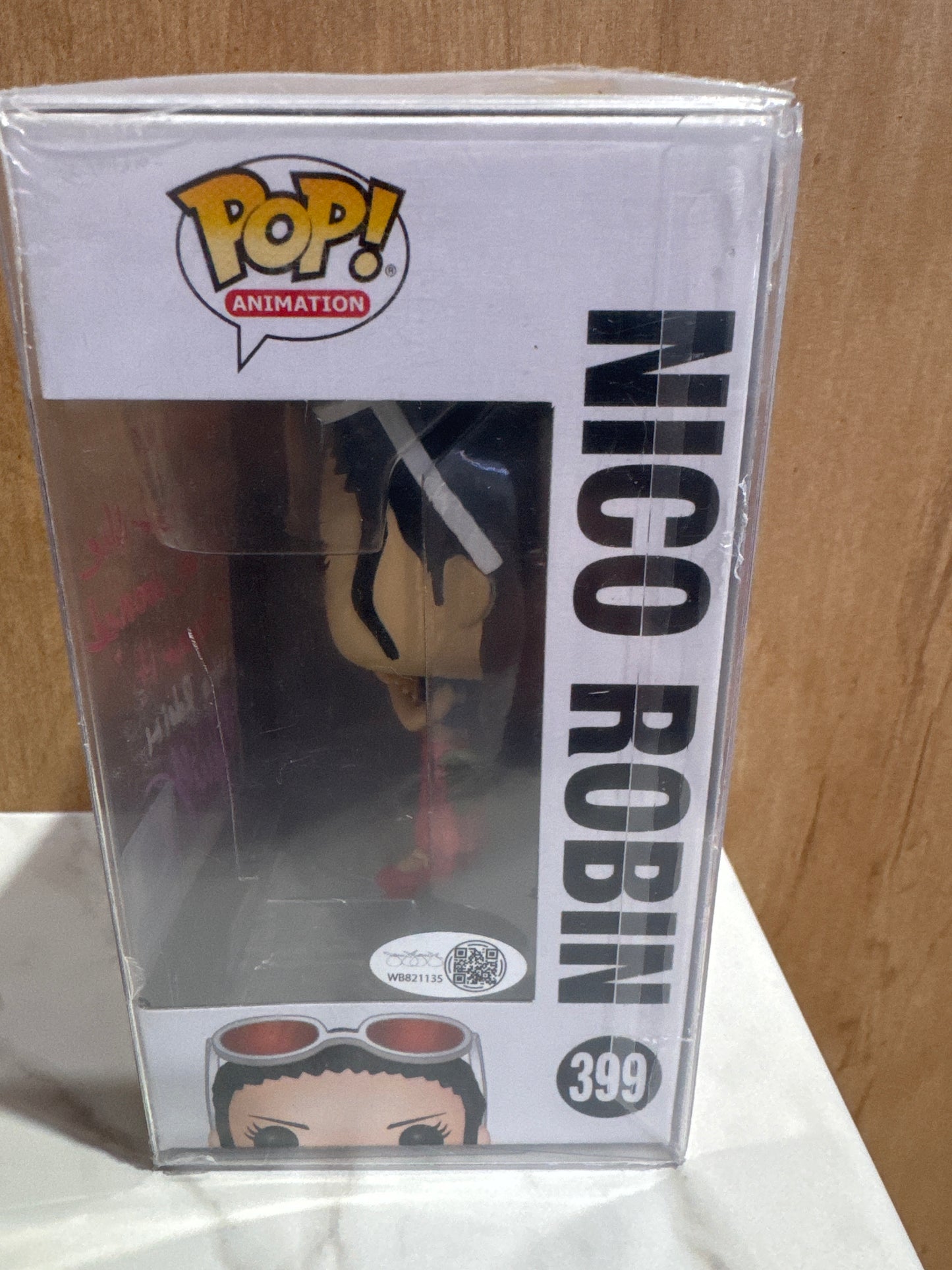 Funko Pop! Animation – One Piece: Nico Robin (#399) Art Series Limited Edition Signed by Stephanie Young (COA)