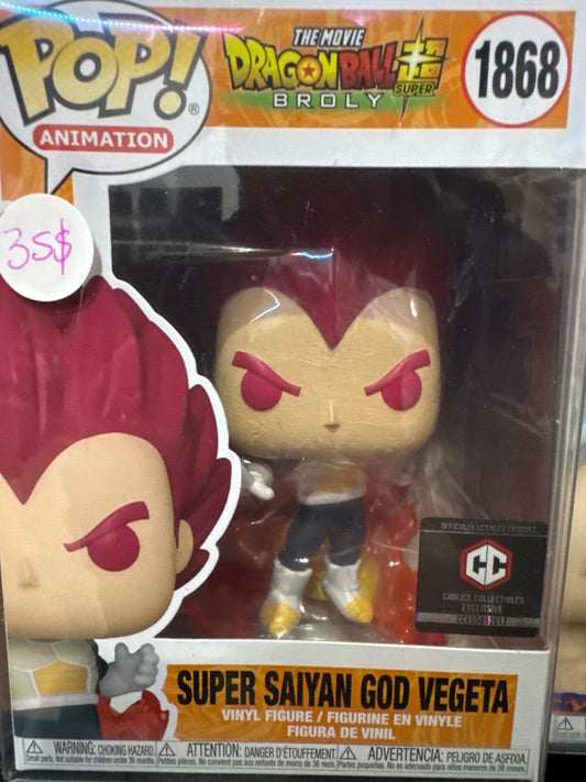 Super saiyan god vegeta