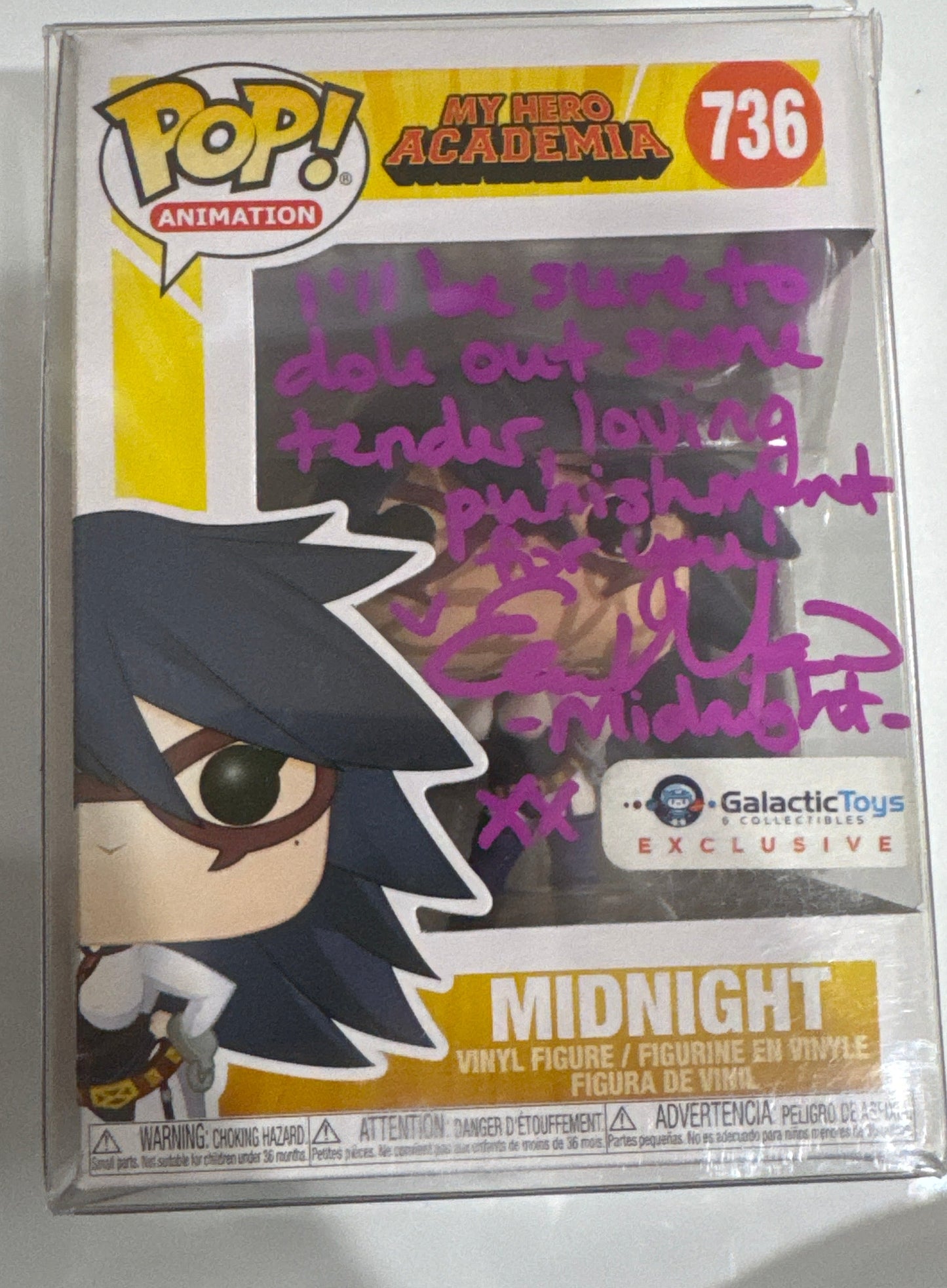 Midnight (#736) – Signed & Inscribed by Elizabeth Maxwell (JSA Certified)