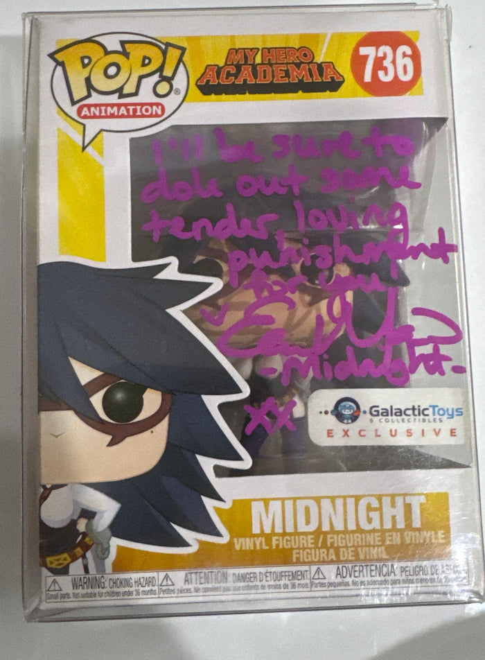 Midnight (#736) – Signed & Inscribed by Elizabeth Maxwell (JSA Certified)