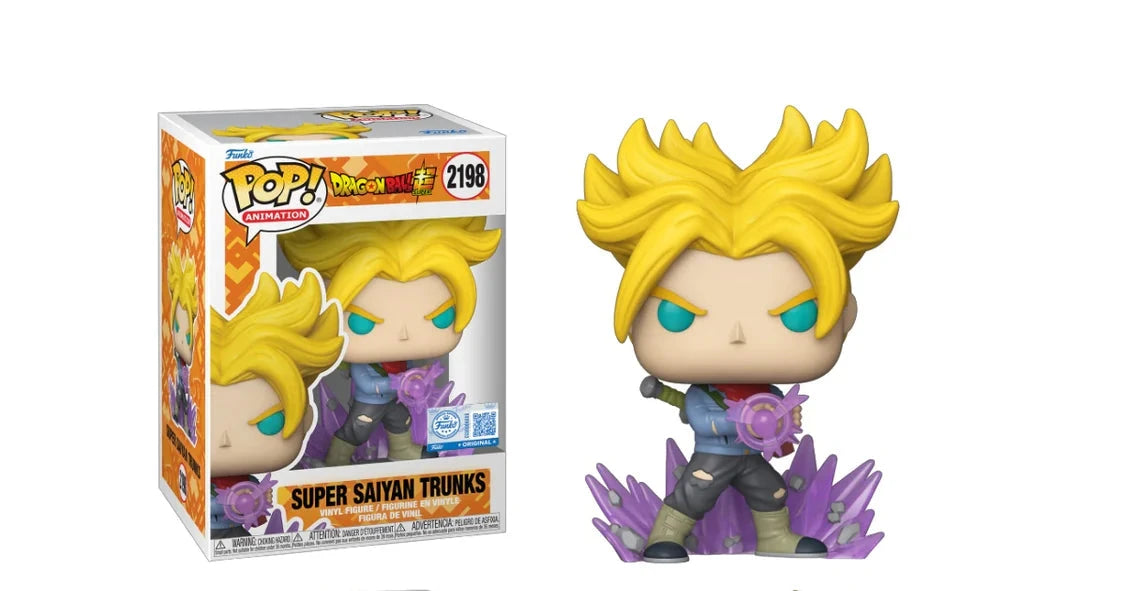 Funko Pop! Animation: Super Saiyan Trunks (Common) #2198