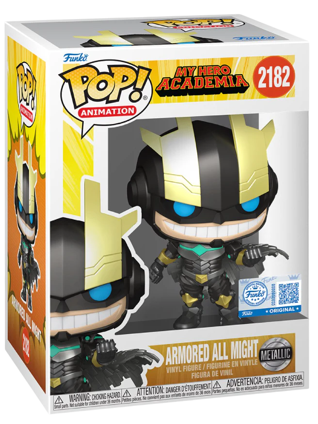Funko Pop! My Hero Academia – Armored All Might (Metallic)