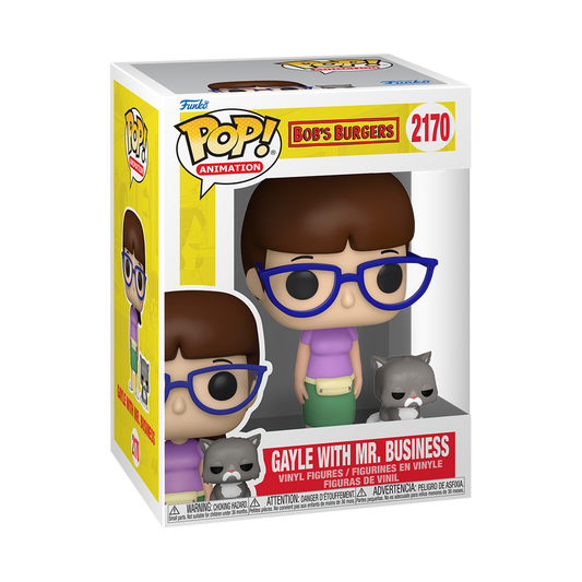 [Précommande] Funko Pop! Animation: Bob's Burgers - Gayle with Mr. Business #2170