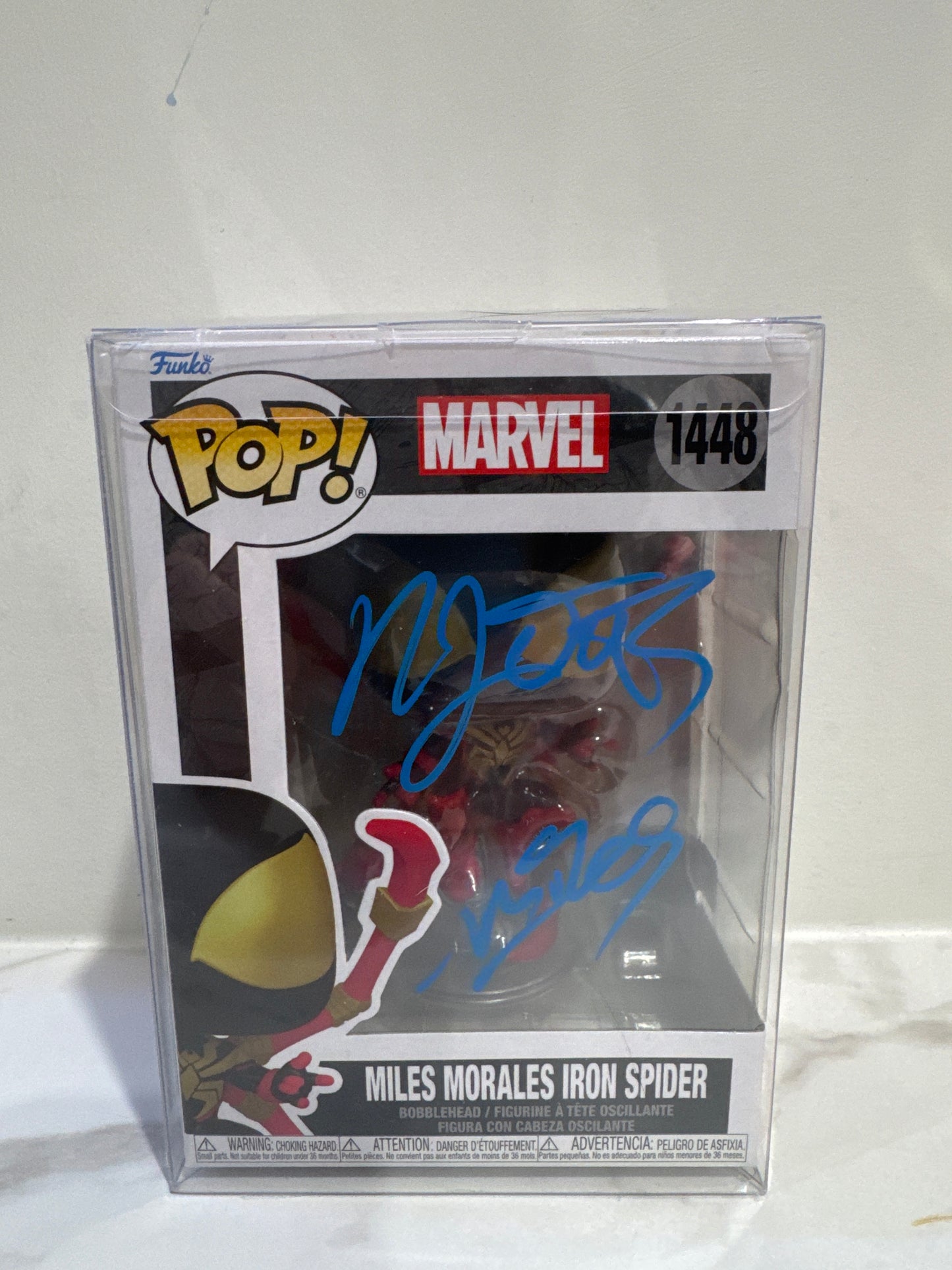 Funko Pop! Marvel – Miles Morales Iron Spider #1448 (Signed)