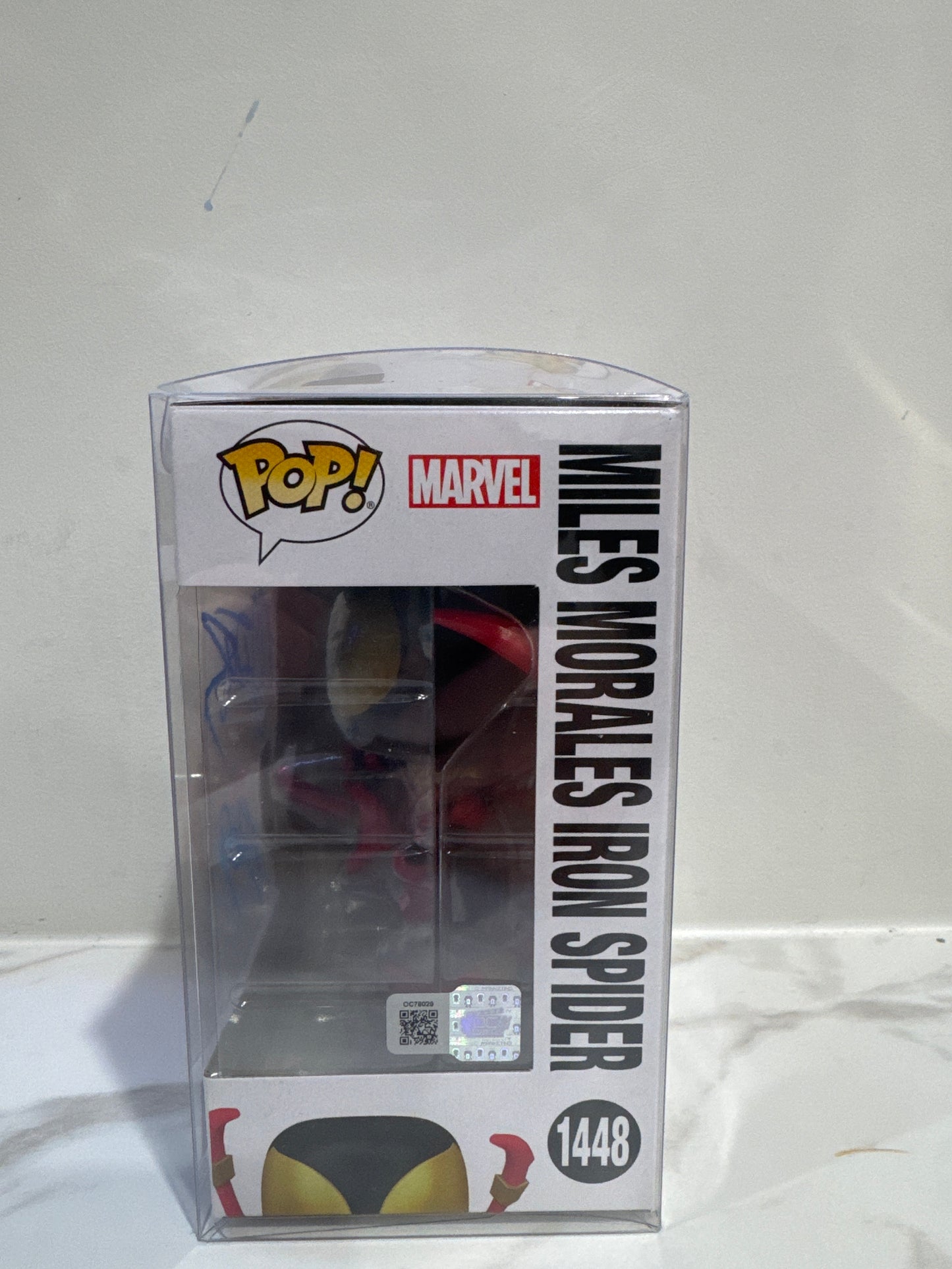 Funko Pop! Marvel – Miles Morales Iron Spider #1448 (Signed)