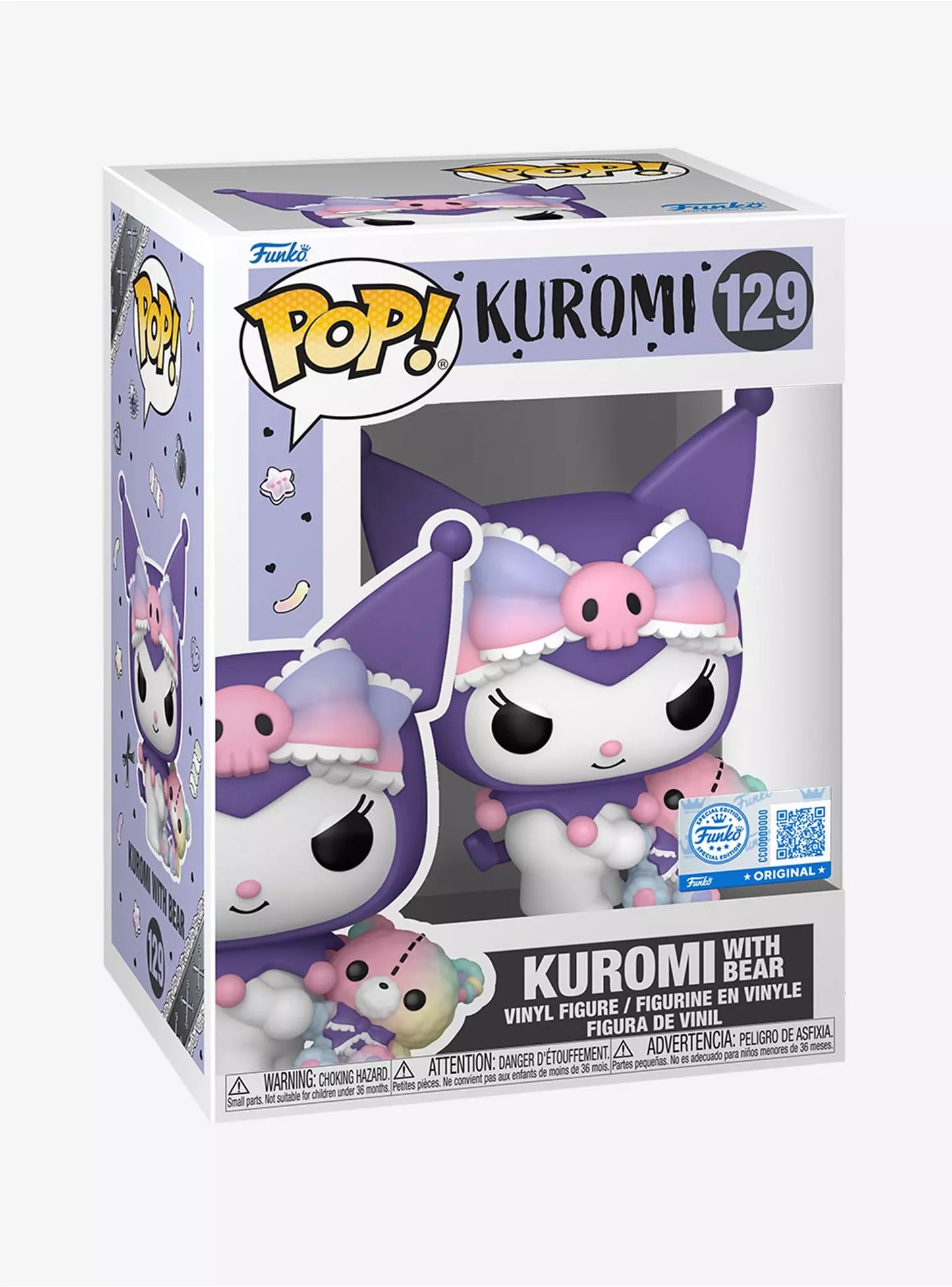 Kuromi #129 – Kuromi with Bear () Hot topic exclusive