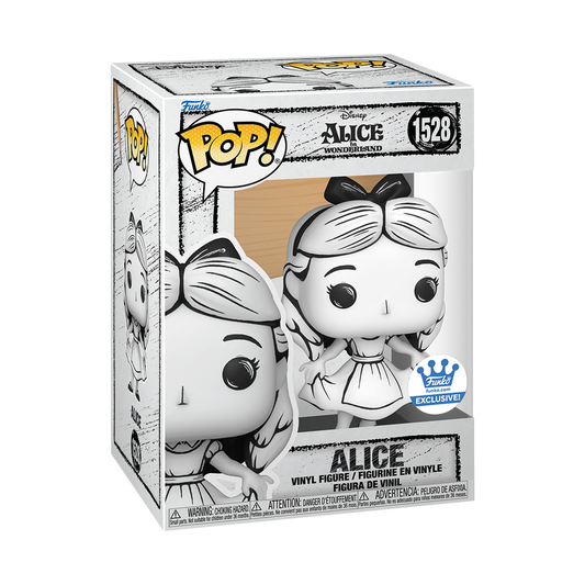 Funko Pop! Disney - Alice (Black & White) #1528 (Funko Exclusive)
