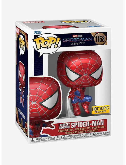 Funko Pop! Marvel - Friendly Neighborhood Spider-Man #1158 (Hot Topic Exclusive)