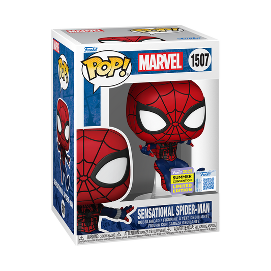 Funko Pop! Marvel - Sensational Spider-Man #1507 (Summer Convention)