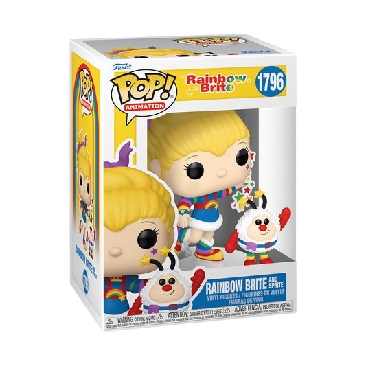 Funko Pop! Animation - Rainbow Brite & Sprite #1796 (Rainbow Brite)