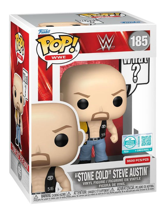 Funko Pop! WWE - Stone Cold Steve Austin #185 (Limited Edition)