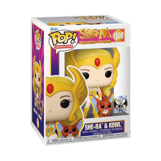 Funko Pop! Animation - She-Ra & Kowl #1800 (She-Ra)