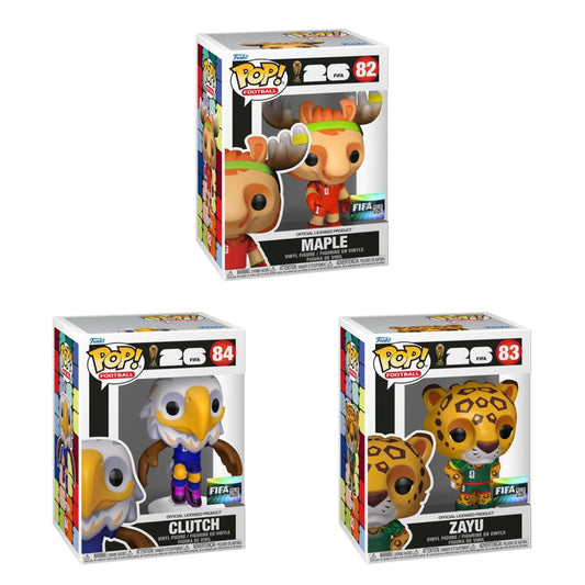 Funko Pop! Football: FIFA World Cup 2026 - 3 Pop Bundle