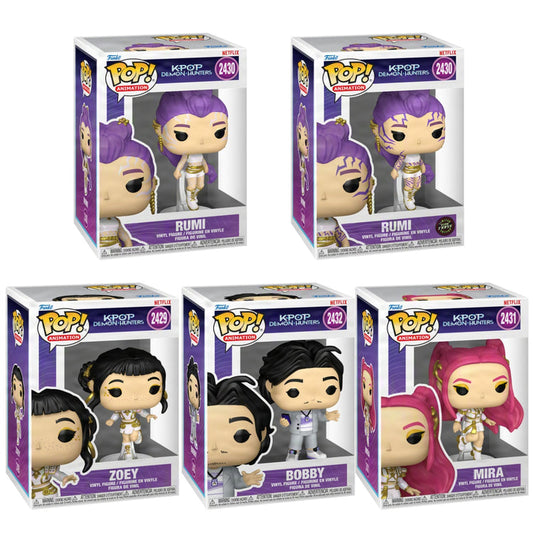 Funko Pop! Animation: K-Pop Demon Hunters - 5 Pop Bundle
