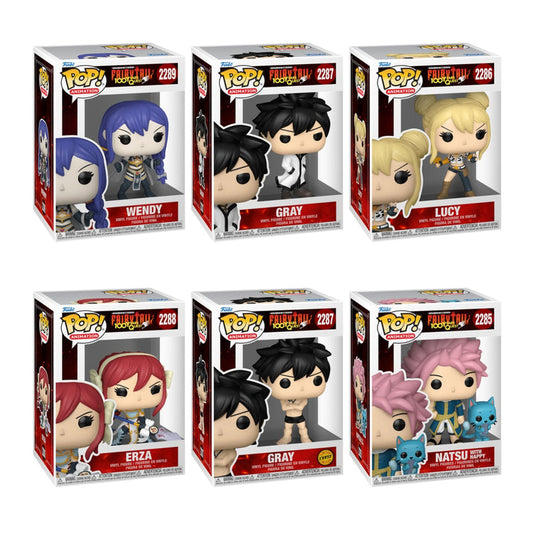 Funko Pop! Animation: Fairy Tail 100 Years Quest - 6 Pop Bundle