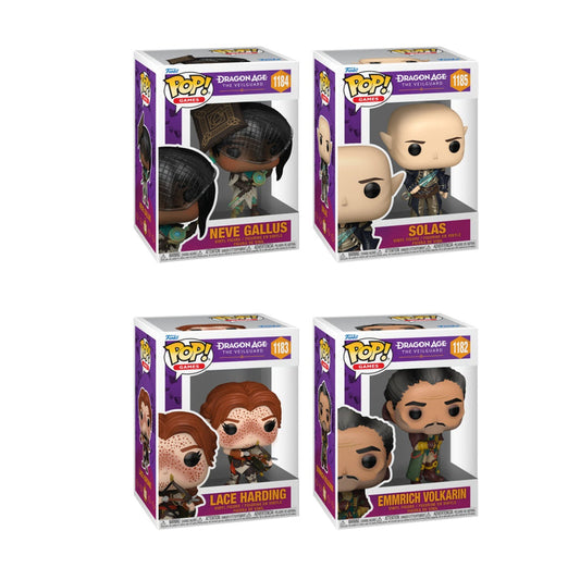 Funko Pop! Games: Dragon Age: The Veilguard - 4 Pop Bundle