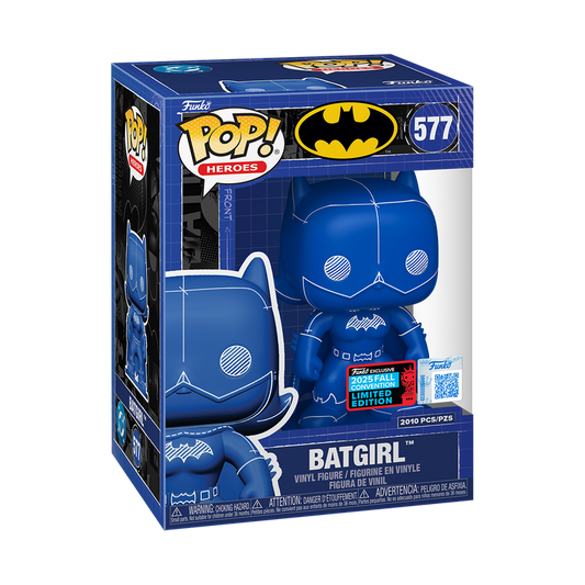 Funko Pop! Batgirl (Blueprint Deco Le 2010 PCS NYCC) #577 damaged box
