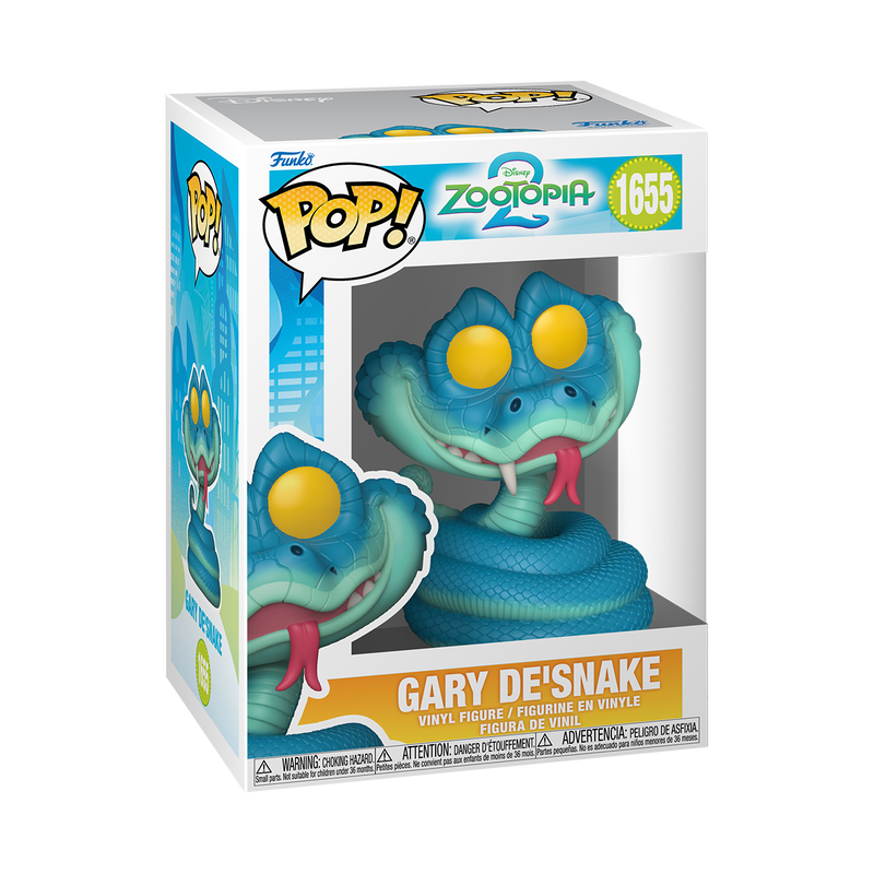 [Précommande] Funko Pop! Disney: Zootopia 2 - Gary De’Snake #1656