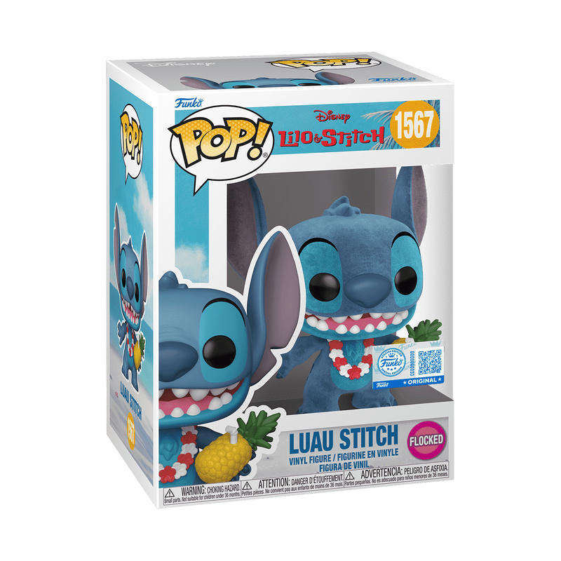 Luau Stitch #1567 (flocked)