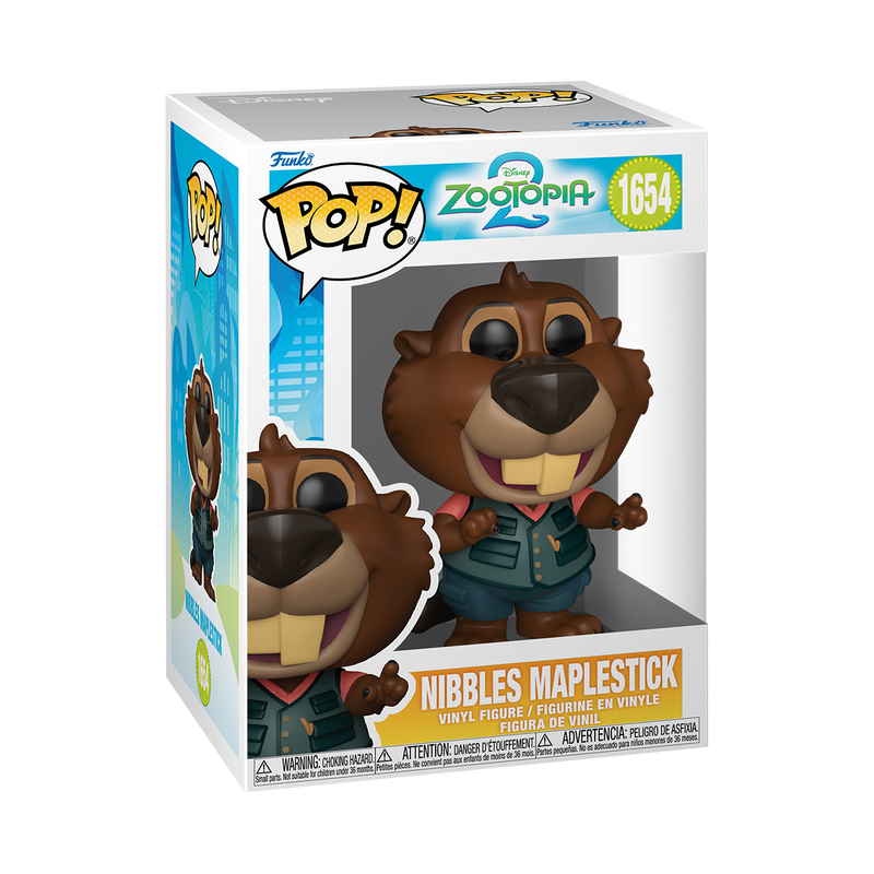 [Précommande] Funko Pop! Disney: Zootopia 2 - Nibbles Maplestick #1654