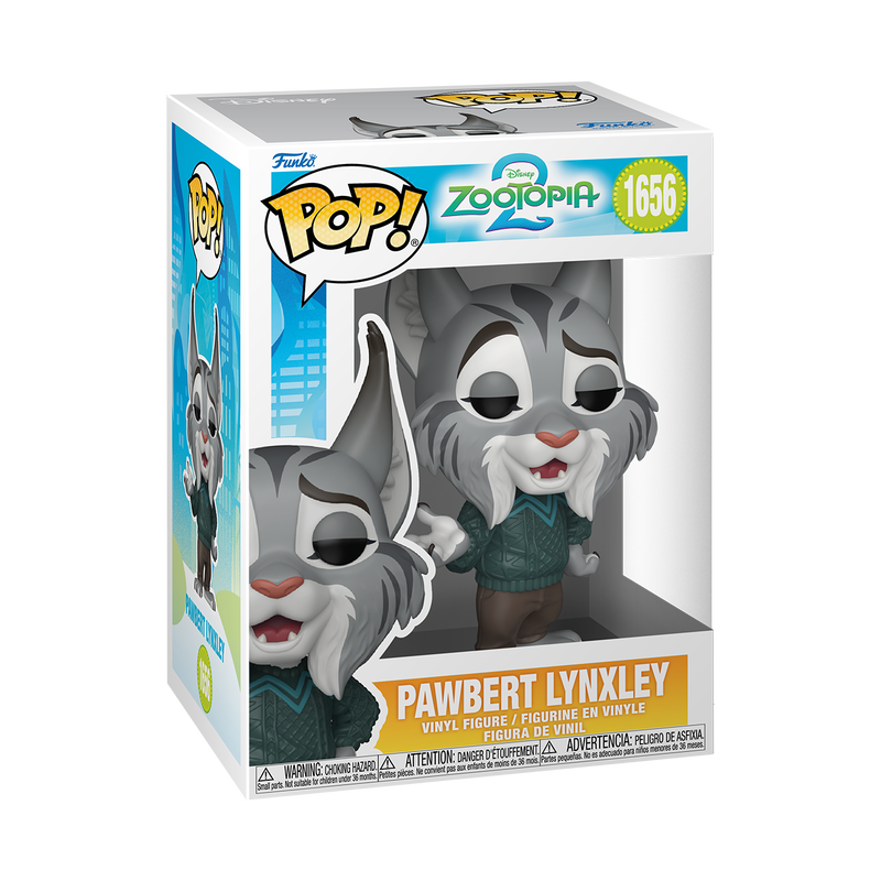 [Précommande] Funko Pop! Disney: Zootopia 2 - Pawbert Lynxley #1655
