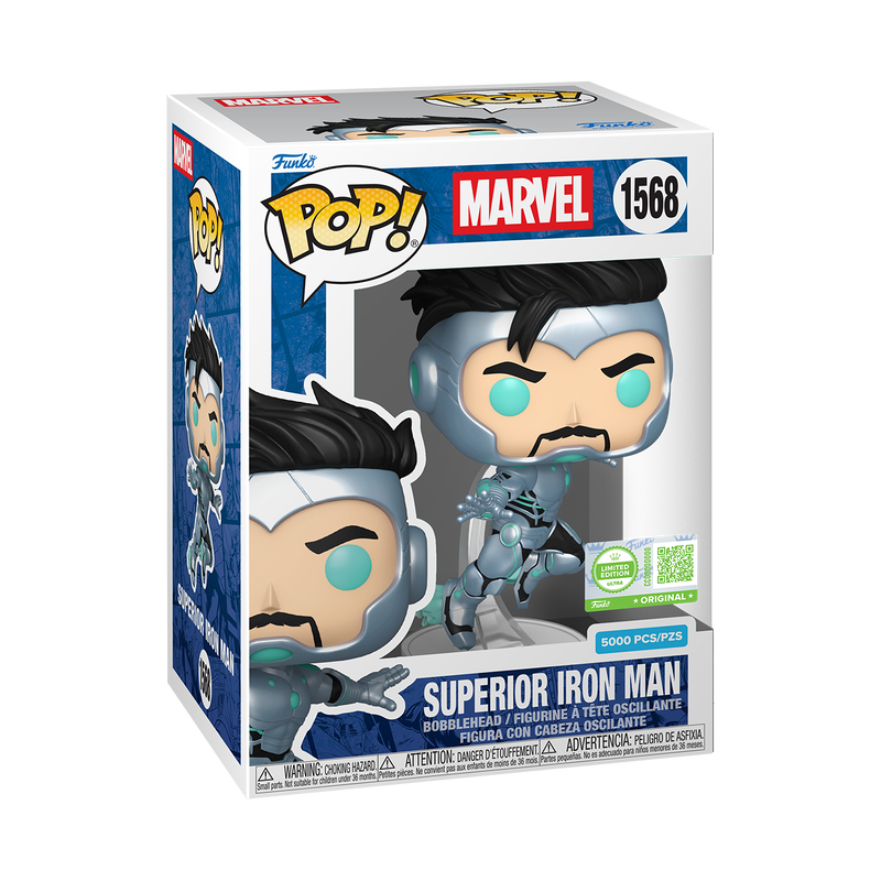 Funko Pop! Marvel – Superior Iron Man #1568 (Le5000 PCS Funko exclusif) Pre Order