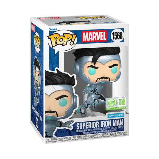 Funko Pop! Marvel – Superior Iron Man #1568 (Le5000 PCS Funko exclusif) Pre Order
