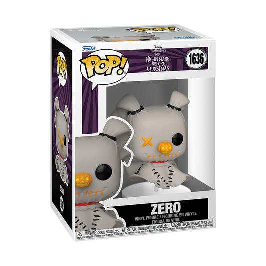 [Précommande] Funko Pop! Movies: The Nightmare Before Christmas - Zero (White) #1636