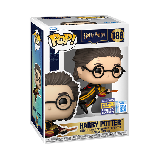Funko Pop! Harry Potter: Harry Potter (Quidditch) #188