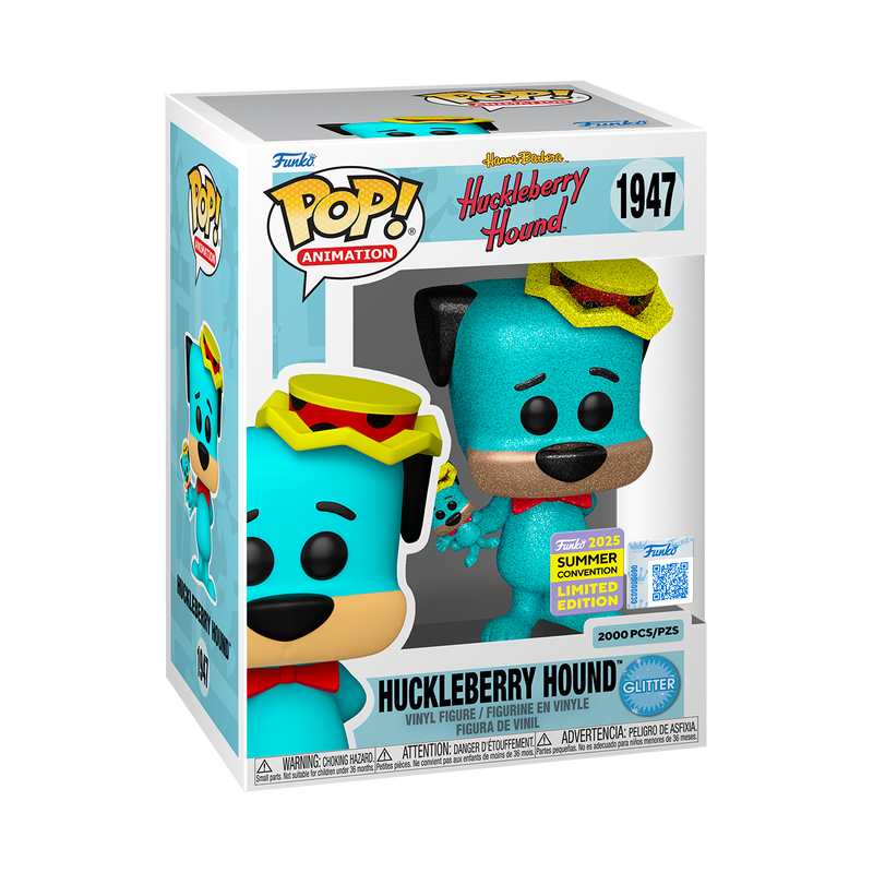 Huckleberry Hound #1947 (GLITTER)